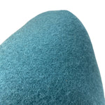 Load image into Gallery viewer, Close-up of a textured teal fabric surface

