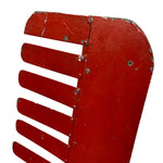 Load image into Gallery viewer, Red Galvanised Steel Comb
