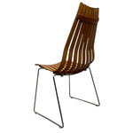 Load image into Gallery viewer, Back Of Midcentury Dining Chairs Hove Mobler 1960s
