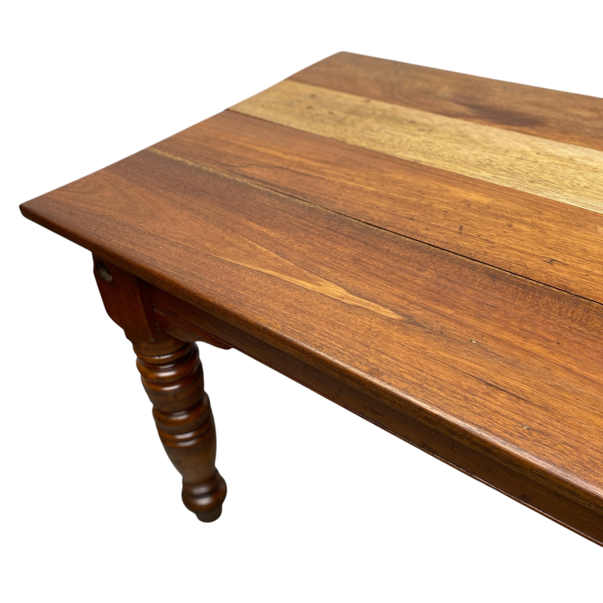 pitch pine dining table