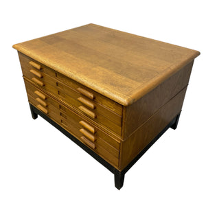 oak plan chest top