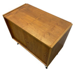 Load image into Gallery viewer, Wooden cabinet with a white background
