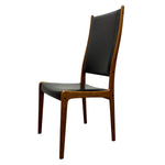 Load image into Gallery viewer, Chair with black seat and backrest on a white background
