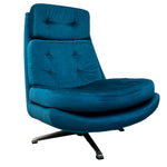 Load image into Gallery viewer, Buttoned 70s Swivel Chair
