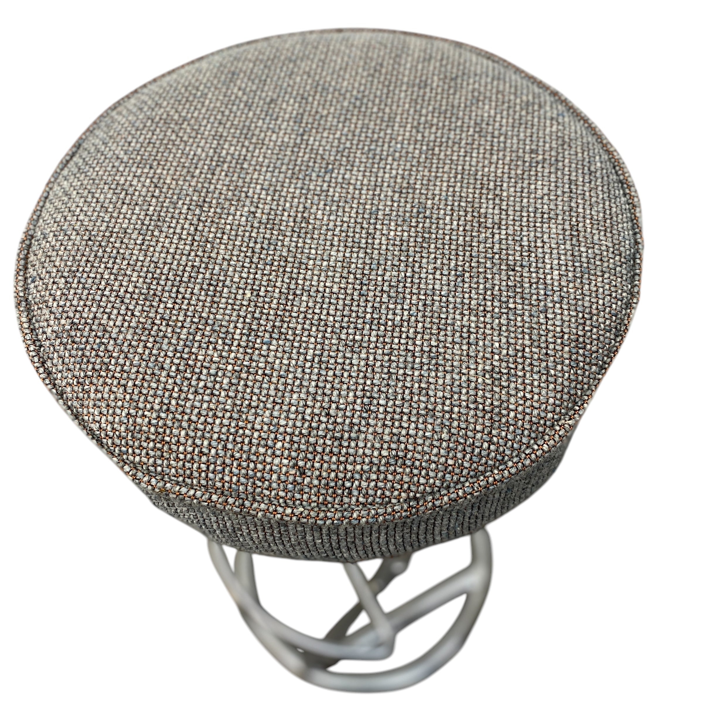 Camira Fabric Stools Contemporary Pair Of