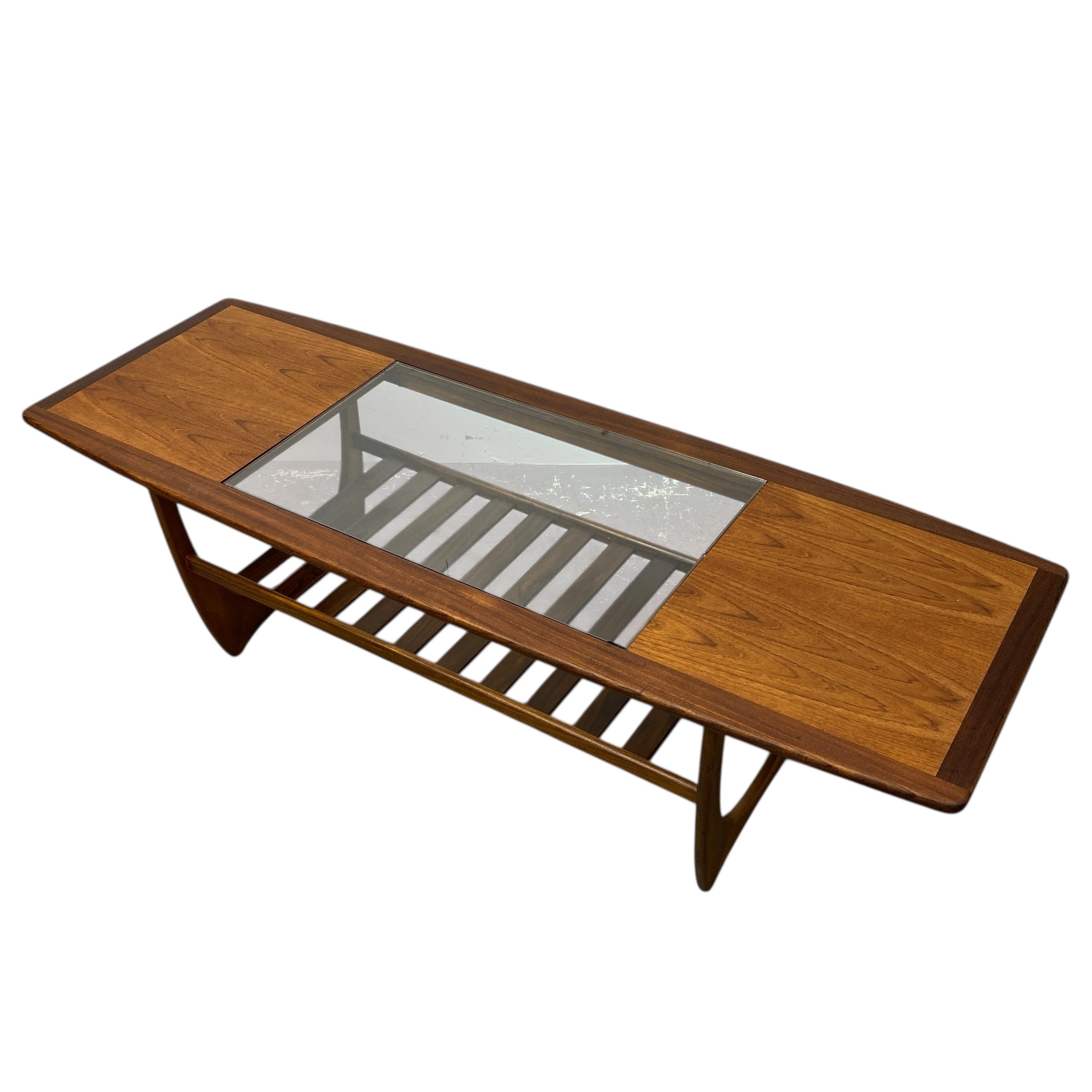magazine shelf coffee table 