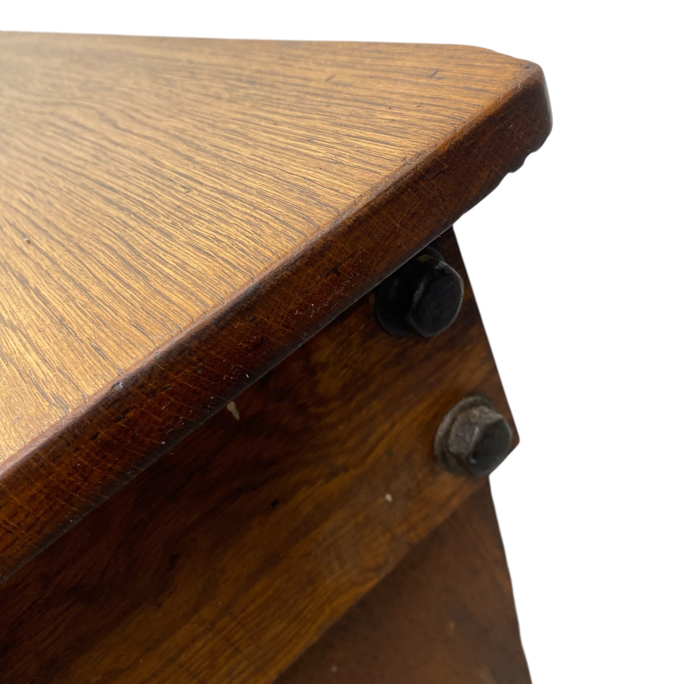 Bolts in dining table 