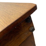 Load image into Gallery viewer, Bolts in dining table 
