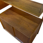 Load image into Gallery viewer, Wooden sideboard with a flat top surface on a white background
