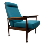 Load image into Gallery viewer, Teak Frame Legs Arms Guy Rogers Manhattan Recliner Chair

