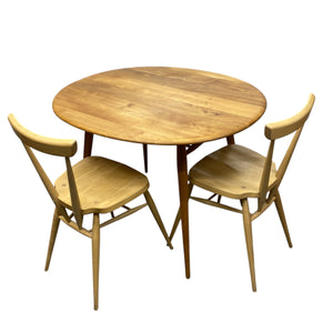 ercol dining table and chairs