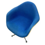 Load image into Gallery viewer, blue office chair
