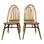 Load image into Gallery viewer, beech and Elm dining chairs set of four

