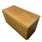 Load image into Gallery viewer, Wooden sideboard with two doors on a white background
