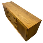 Load image into Gallery viewer, Wooden sideboard with four drawers on a white background
