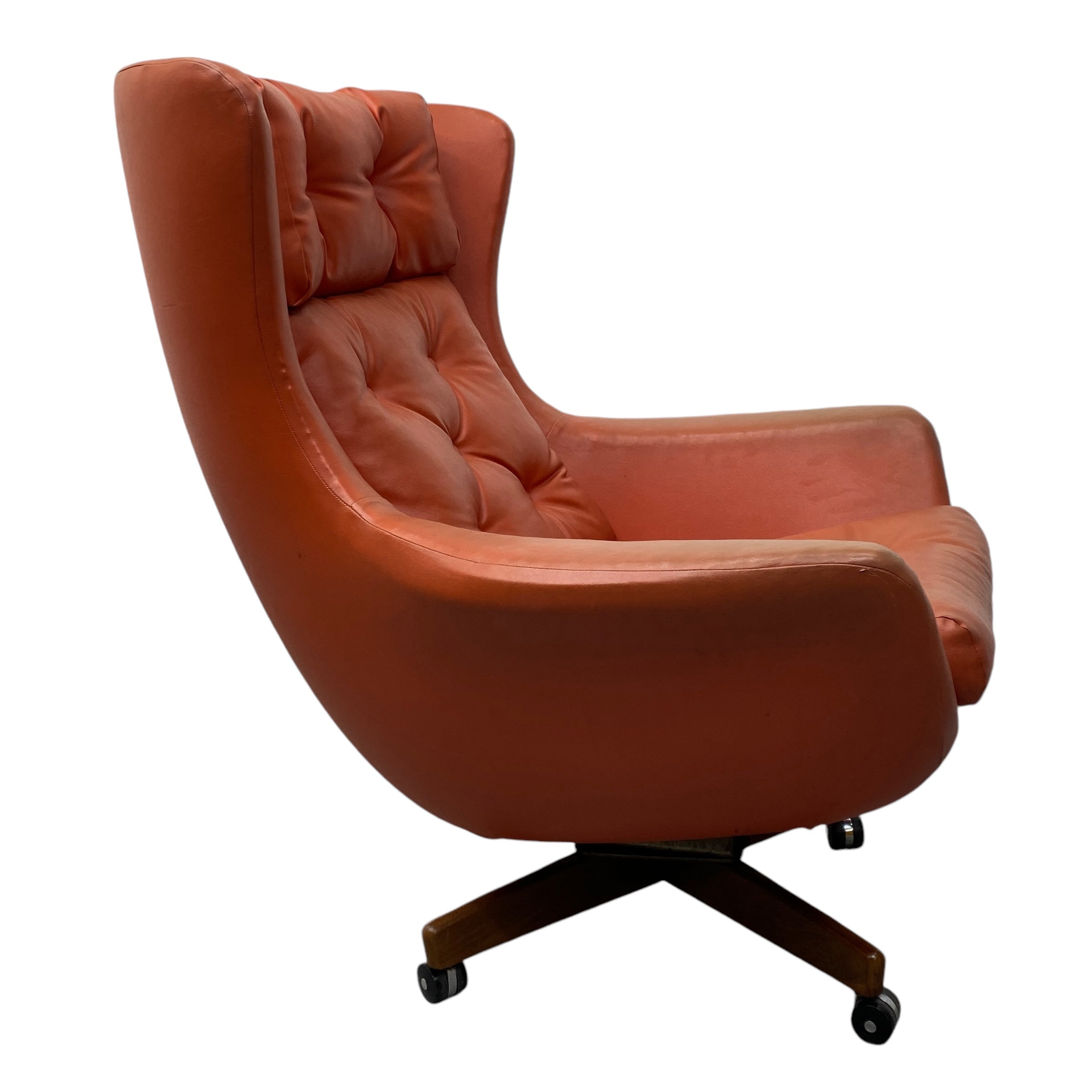 Vintage Swivel Lounge Chair 70s Pool Bank Interiors
