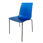 Load image into Gallery viewer, blue dining chair
