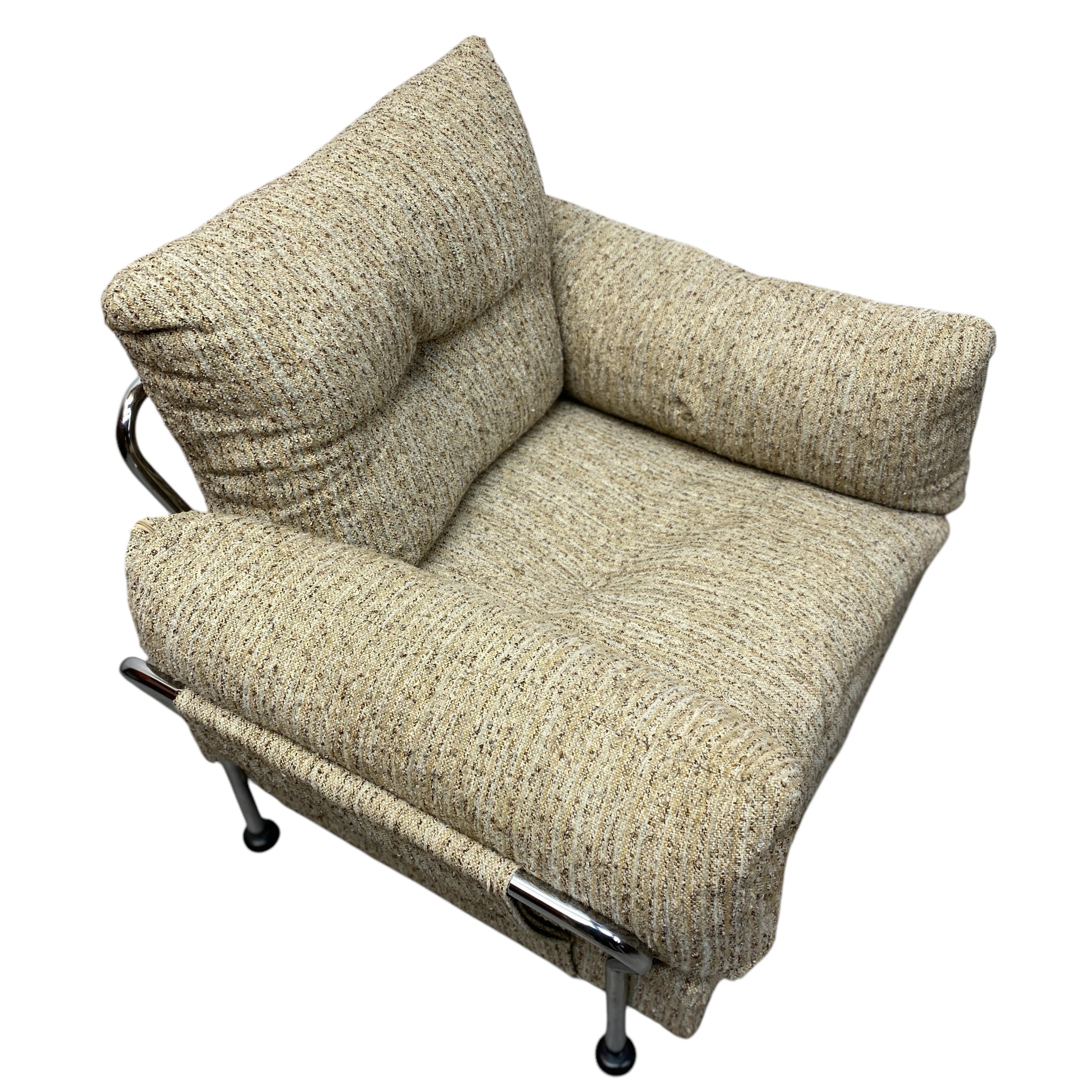 Lounge Chair Tubular Steel 70s