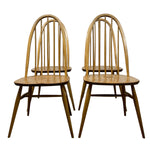 Load image into Gallery viewer, Two wooden chairs with a white background
