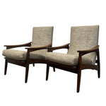 Load image into Gallery viewer, pair of midcentury lounge chairs
