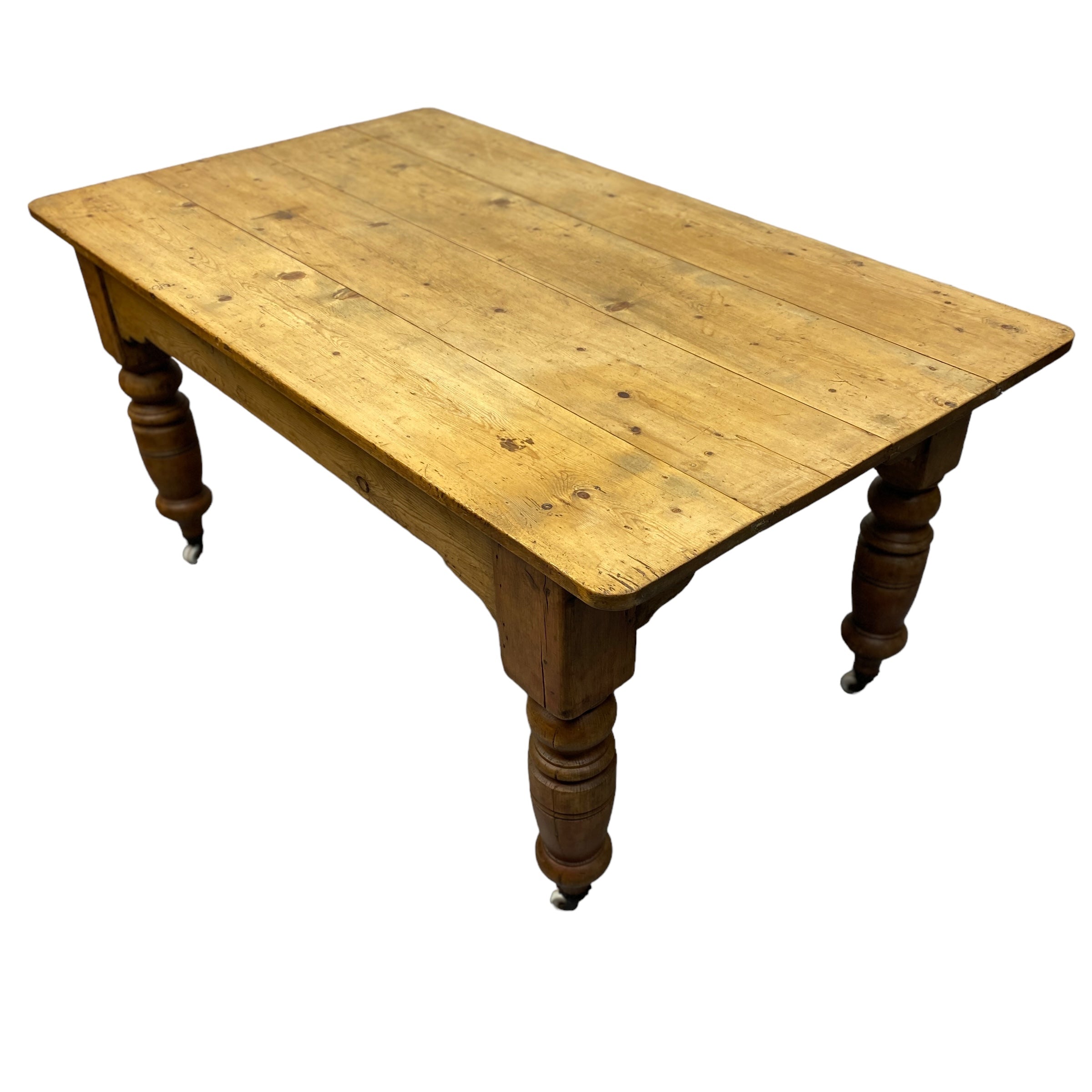 pine dining table