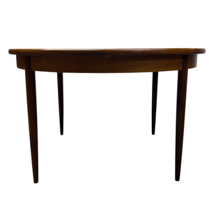 midcentury slender dining table legs