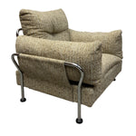 Load image into Gallery viewer, Lounge Chair Tubular Steel 70s
