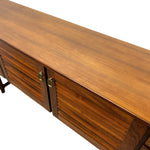 Load image into Gallery viewer, Wooden sideboard with a glossy finish on a white background
