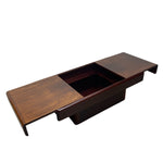 Load image into Gallery viewer, Wooden coffee table with a lift-top design on a white background
