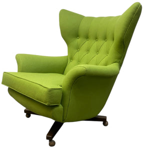 Lounge Chair 1960's G Plan Blofeld 6250 GREEN