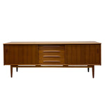 Load image into Gallery viewer, Wooden sideboard with drawers on a white background
