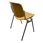 Load image into Gallery viewer, Chair with wooden seat and backrest on a white background
