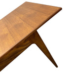 Load image into Gallery viewer, Wooden table with a unique design on a white background
