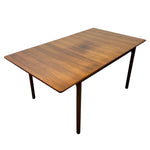 Load image into Gallery viewer, Wooden dining table with a white background
