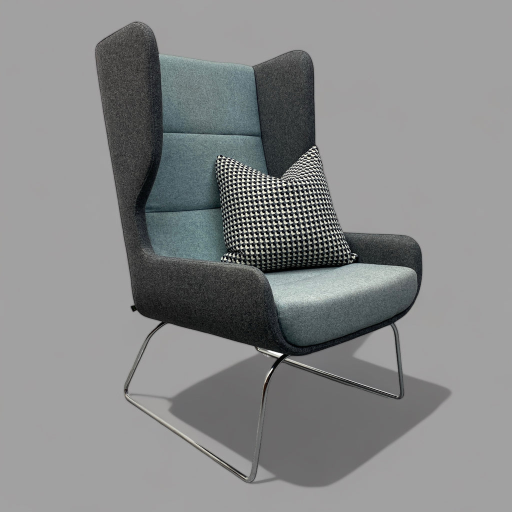 Naughtone Hush Lounge Chair Wool Herman Miller Group