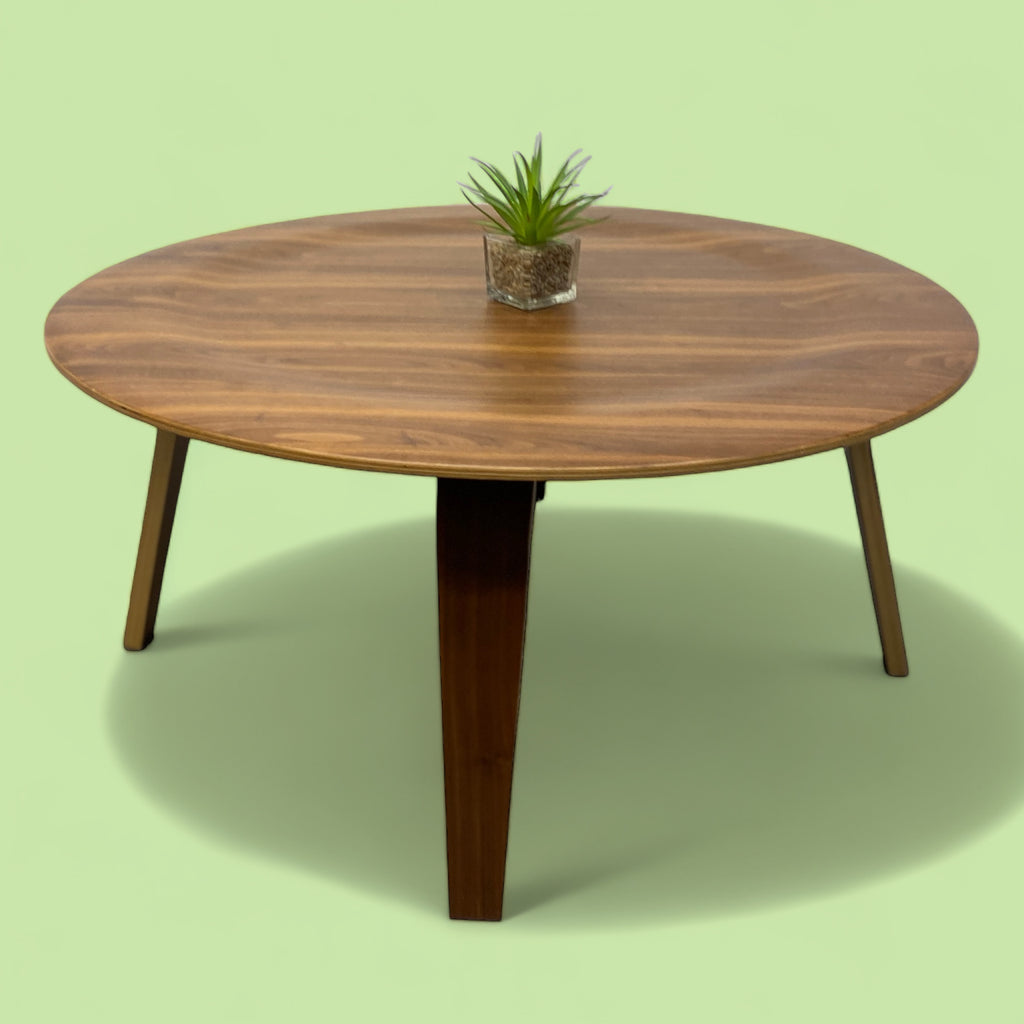 Midcentury Style Coffee Table Walnut