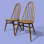 Load image into Gallery viewer, Ercol Quaker 365 Dining ChairS X 2

