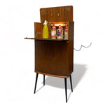 Load image into Gallery viewer, Walnut Retro Drinks Cabinet
