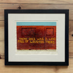 Load image into Gallery viewer, Wall Hung Australian Print Peter Clemesha Signed

