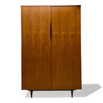 Load image into Gallery viewer, Teak Wardrobe Double Danish Drylund Midcentury
