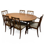 Load image into Gallery viewer, Oval Dining Table &amp; Chairs
