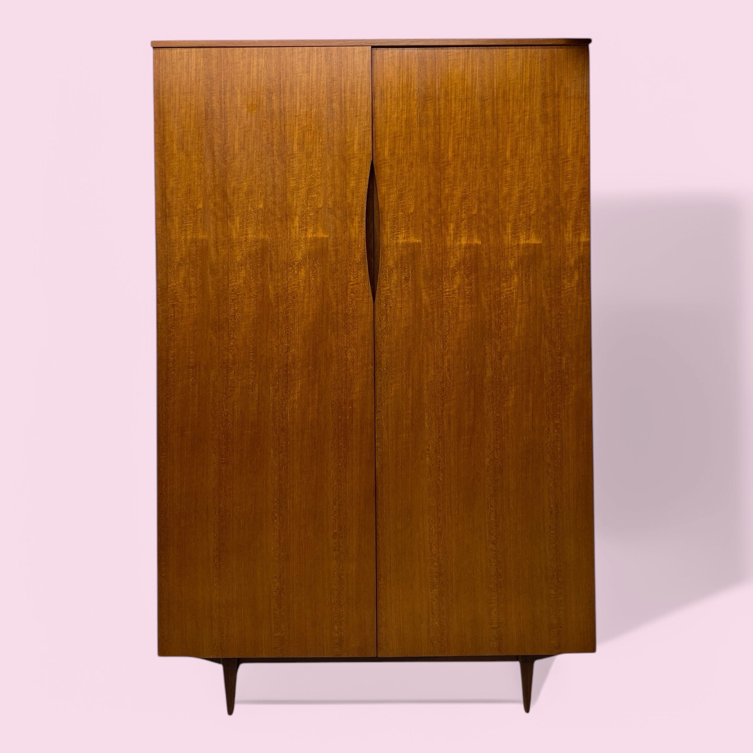 Wardrobe Double Danish Drylund Midcentury