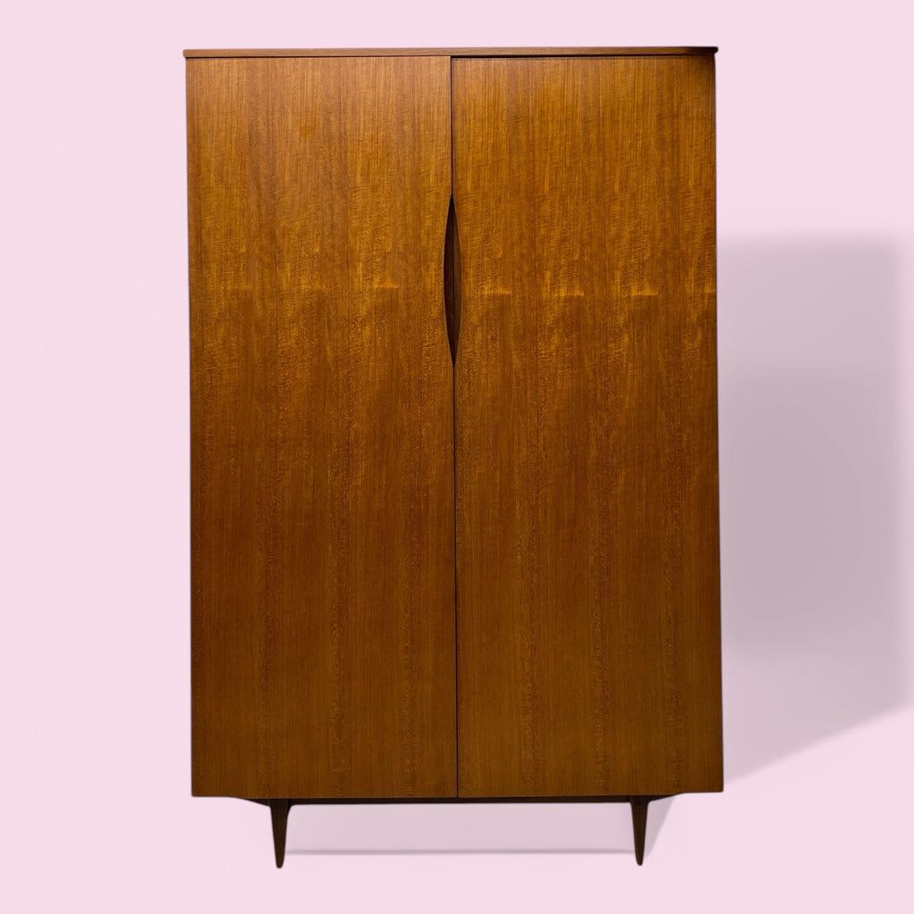 Wardrobe Double Danish Drylund Midcentury