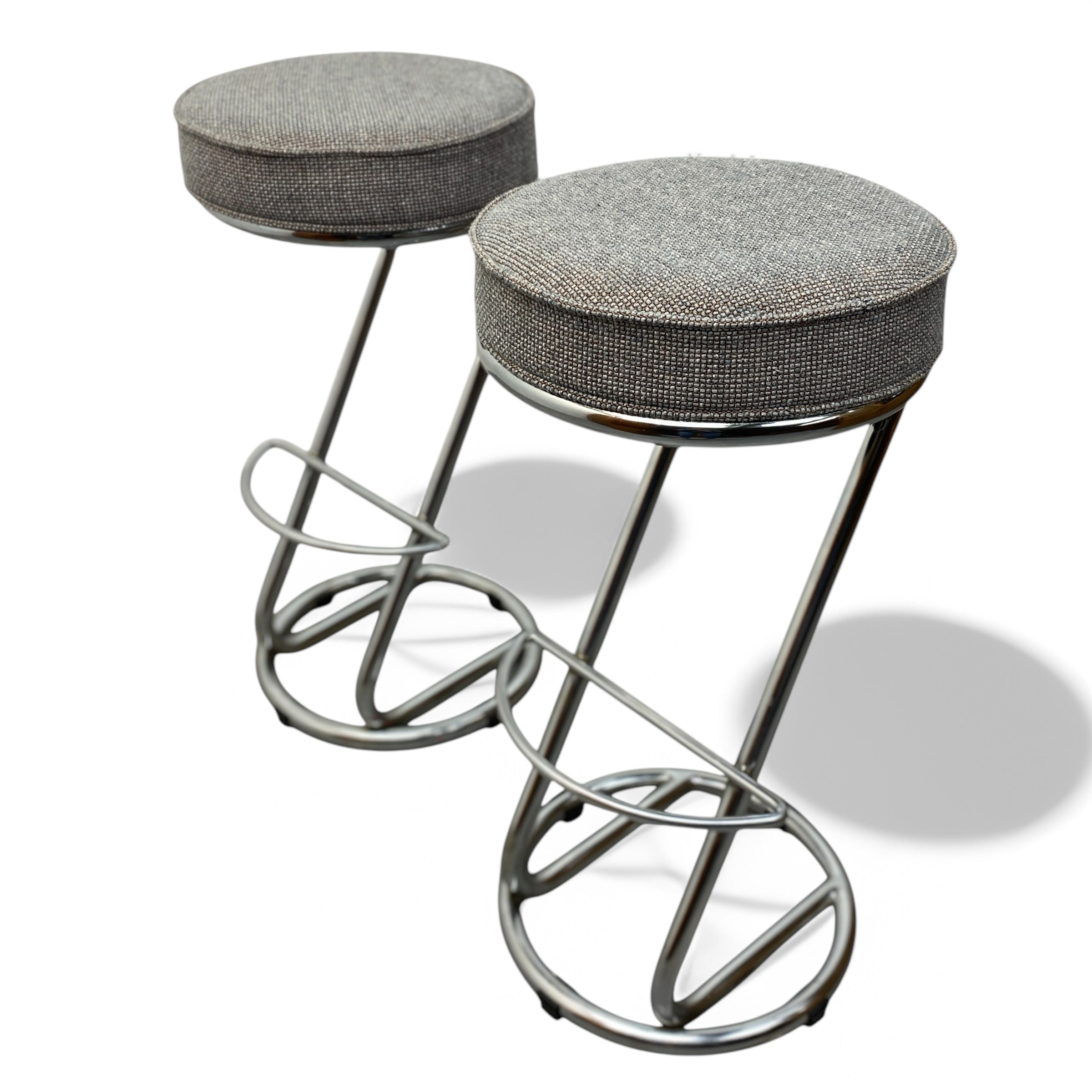 Chromed Steel Stools