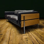 Load image into Gallery viewer, Room Set Habitat Forum 2 Robin Day Sofa Three Seater Brown Black

