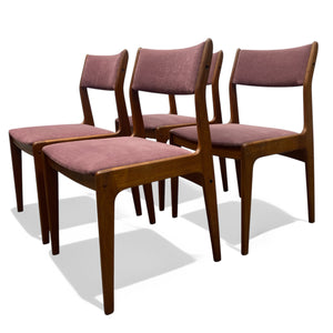 Teak Dining Chairs Danish Design