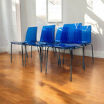 Load image into Gallery viewer, Room Set Dining Chairs Blue Frovi Six
