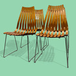 Load image into Gallery viewer, Midcentury Dining Chairs Hove Mobler 1960s
