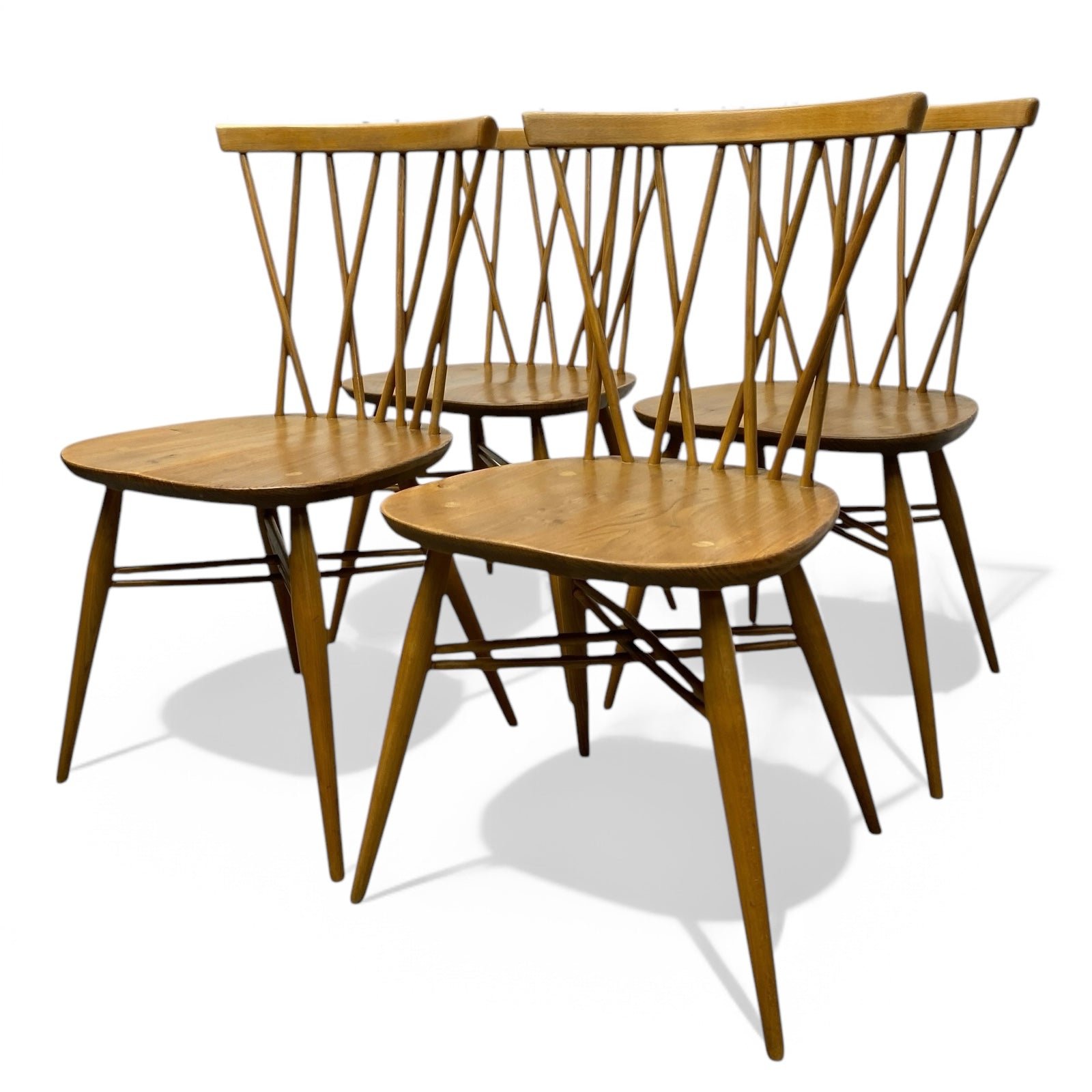 ERCOL DINING CHAIRS