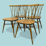 Load image into Gallery viewer, Candlestick Dining Chairs Lucian Ercolani Ercol 1960s Model 376
